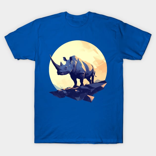 rhinoceros T-Shirt by Stephanie Francoeur Art